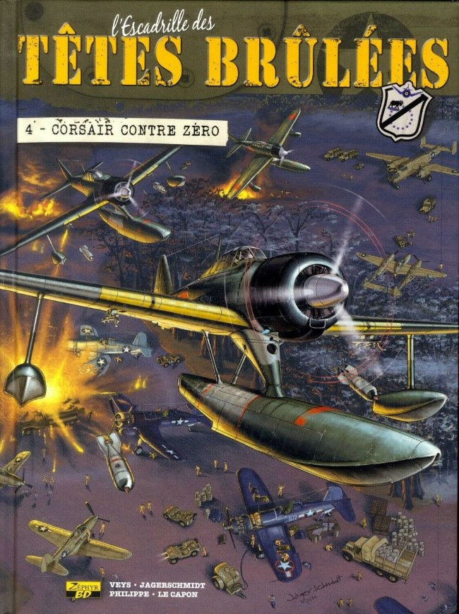 L'Escadrille des têtes brûlées Tome 4