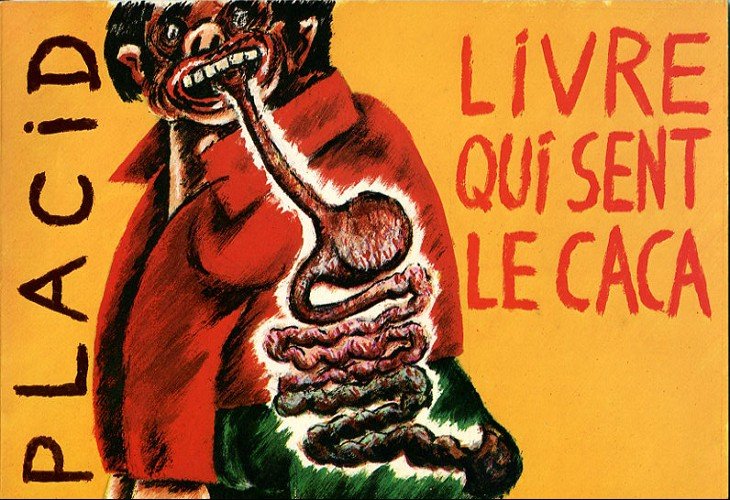 Livre qui sent le caca