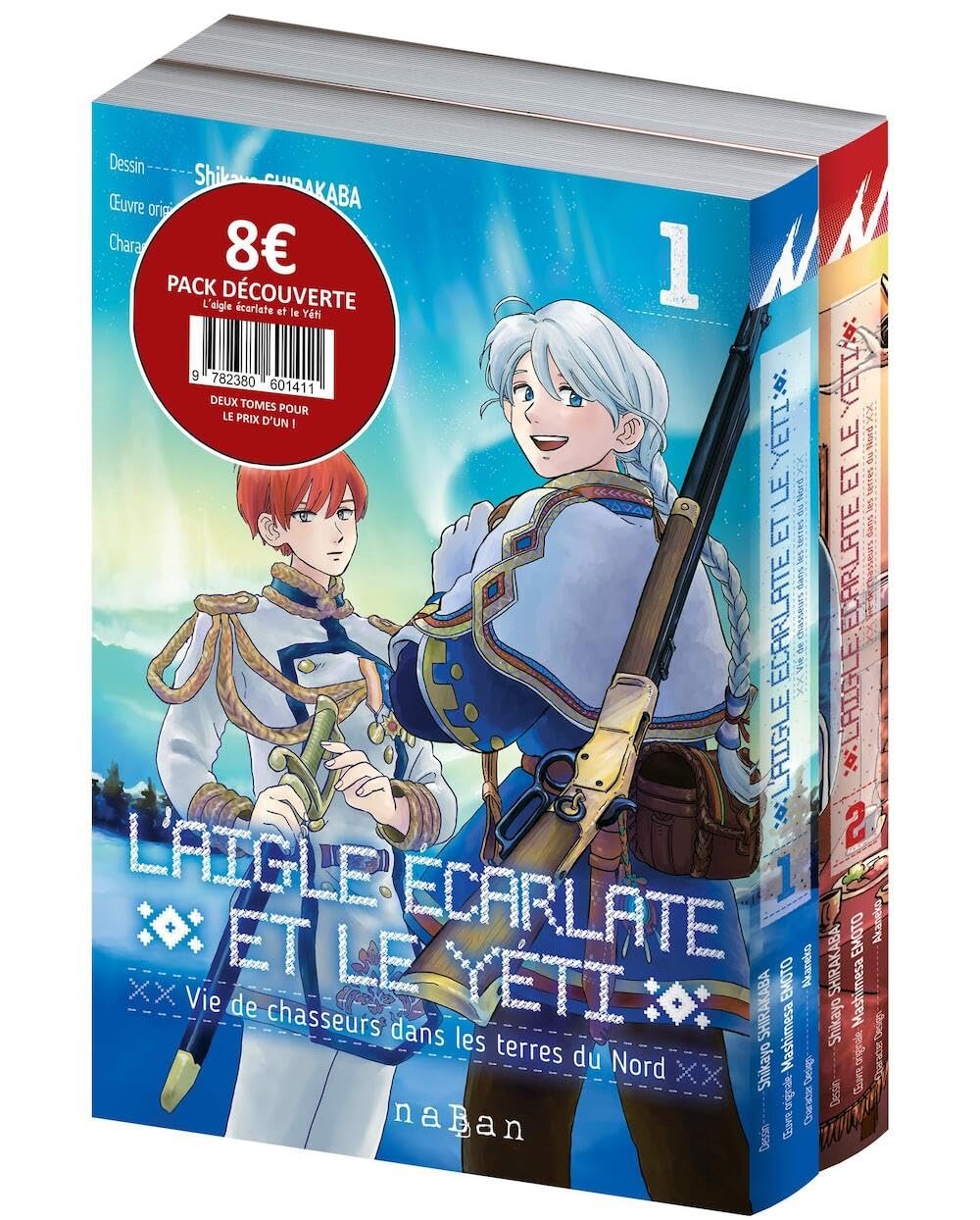 L'aigle écarlate et le yéti - Pack Découverte Vol.1+2