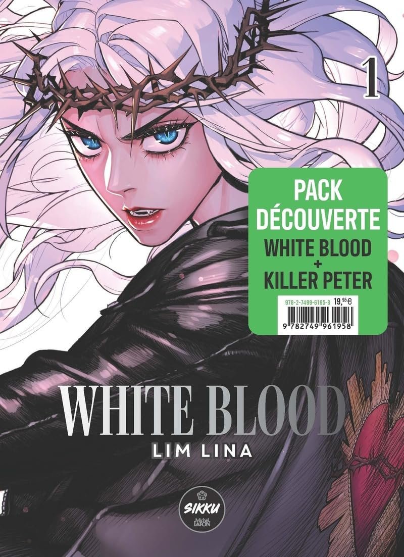 Pack découverte Lina Lim - White Blood t.1 & Killer Peter t.1