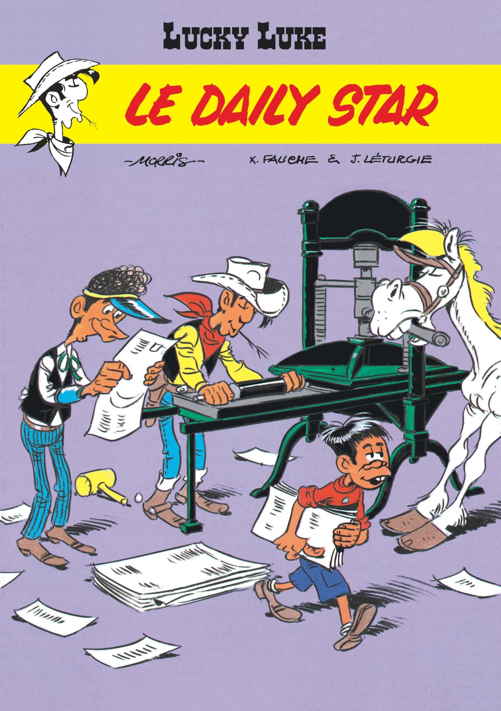 Lucky Luke - Tome 23 - Le Daily Star