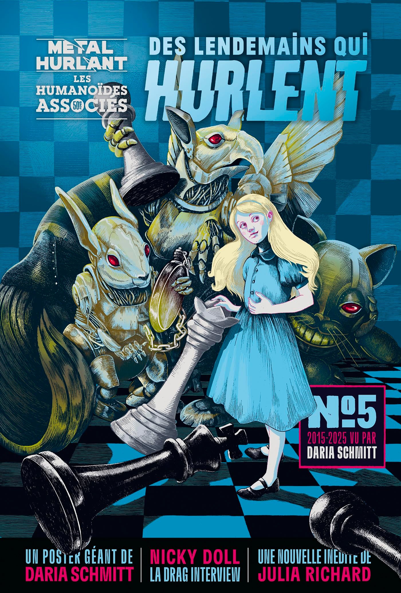 Des lendemains qui hurlent N°5 - Livre dépliant 2015 - 2025