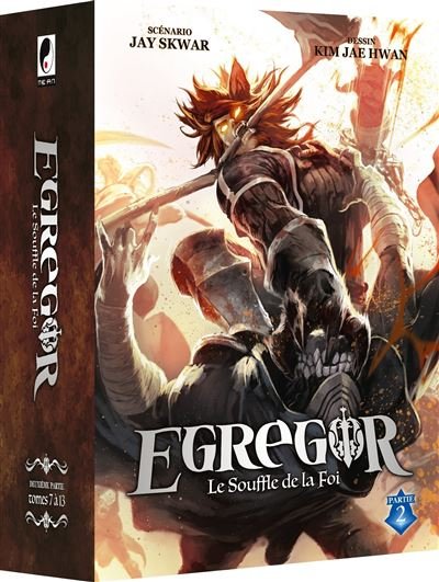 Egregor : Le Souffle de la Foi - Partie 2 (Tomes 07 à 13) - Coffret 7 Mangas Collector limité - Jay Skwar - Meian - Coffret - Manga