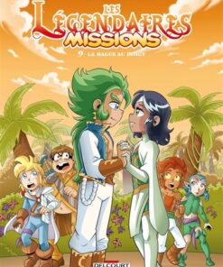 Les Légendaires - Missions T09 La Bague au doigt - Patrick Sobral - Delcourt - ebook (ePub illustré) - Bande dessinée jeunesse