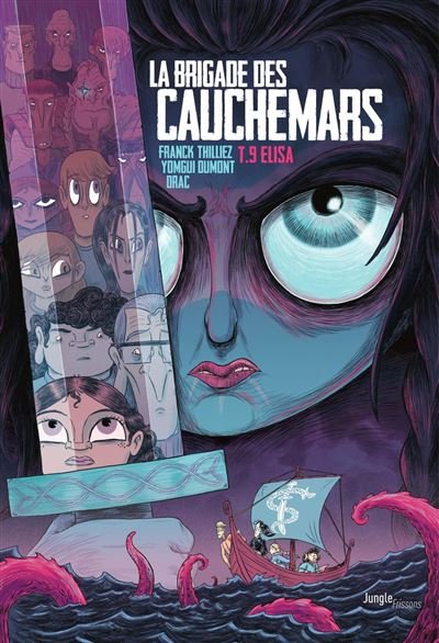La Brigade des cauchemars - Tome 9 - Elisa - Franck Thilliez - Jungle - ebook (ePub illustré) - Bande dessinée jeunesse