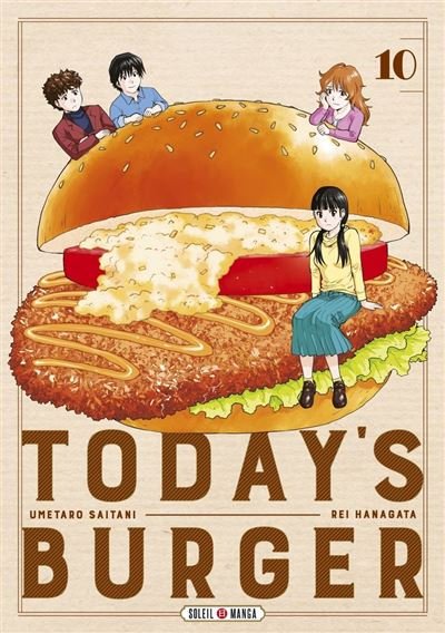 Today's Burger T10 - Rei Hanagata - Soleil - ebook (ePub illustré) - Manga