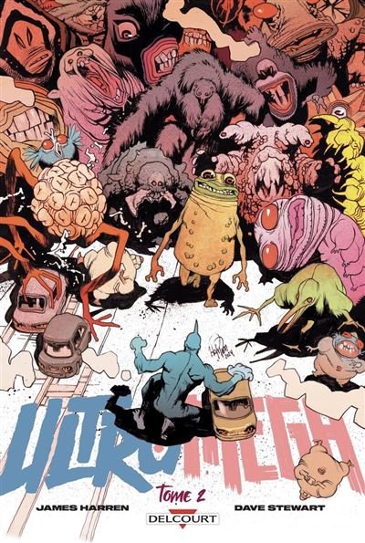 Ultramega T02 -  James Harren - Delcourt - ebook (ePub illustré) - Comics