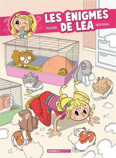 Les Enigmes de Léa - tome 03 - top humour - Judith Peignen - Bamboo Eds - broché - Bande dessinée
