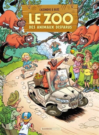 Le Zoo des animaux disparus - tome 03 - top humour -  Bloz - Bamboo Eds - broché - Bande dessinée