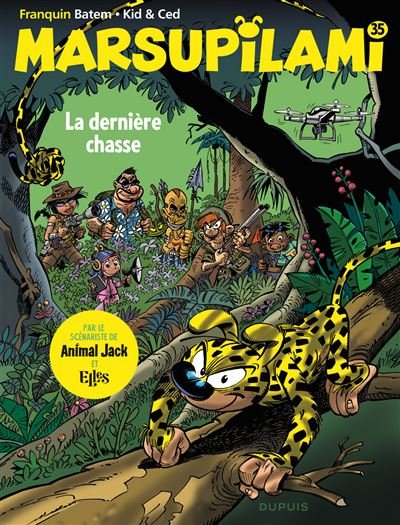 Marsupilami - Tome 35 - La dernière chasse - Kid Toussaint - Dupuis - cartonné - Bande dessinée jeunesse