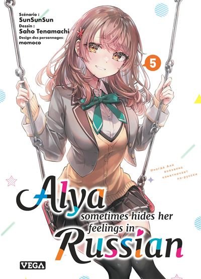 Alya sometimes hides her feelings in russian - Tome 5 -  Sunsunsun - Vega Dupuis - broché - Manga