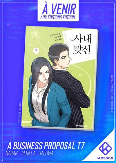 A Business Proposal - Tome 7 -  Perilla - Kotoon - broché - Manga