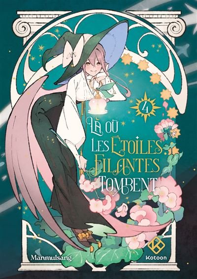 Là où les étoiles filantes tombent - Tome 4 - Marion Gilbert - Kotoon - broché - Manga