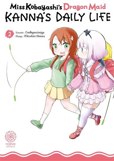 Miss Kobayashi's Dragon Maid - Kanna's Daily Life - Tome 02 - Mitsuaki Asou - Noeve Grafx - broché - Manga