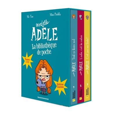 Ma bibliothèque Mortelle Adèle : Coffret des tomes 1 à 3 Petit, mais mortel ! -  Miss Prickly - Bayard Jeunesse - Coffret - Bande dessinée jeunesse