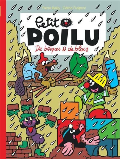 Petit Poilu - Tome 32 - De briques et de blocs - Céline Fraipont - Dupuis - ebook (ePub) - Bande dessinée jeunesse