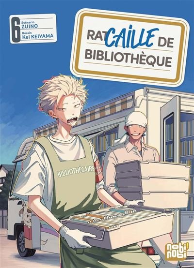 Racaille de bibliothèque T06 - Kei Keiyama - Nobi Nobi - ebook (ePub illustré) - Manga