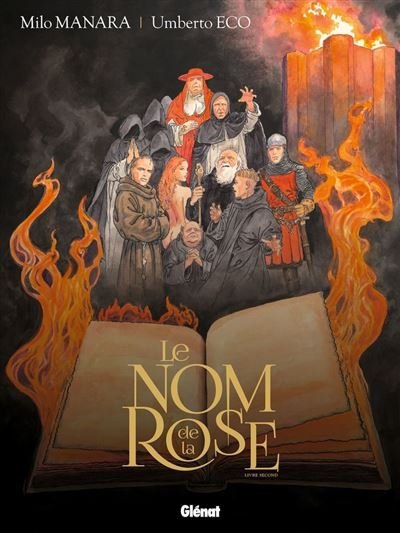 Le Nom de la Rose - Tome 02 - Milo Manara - Glénat bd - ebook (ePub) - Bande dessinée