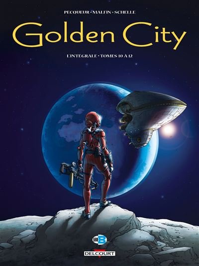 Golden City - Intégrale T10 à T12 NPX - Nicolas Malfin - Delcourt - cartonné - Bande dessinée