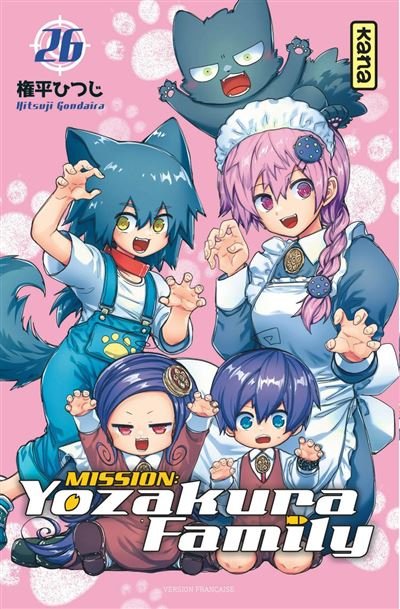Mission: Yozakura family - Tome 26 - Hitsuji Gondaira - Kana - ebook (ePub illustré) - Manga