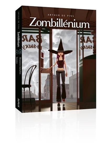 Fourreau zombillenium Coffret 2 volumes Tome 1  et Tome 2 - Arthur De Pins - Dupuis - cartonné - Bande dessinée