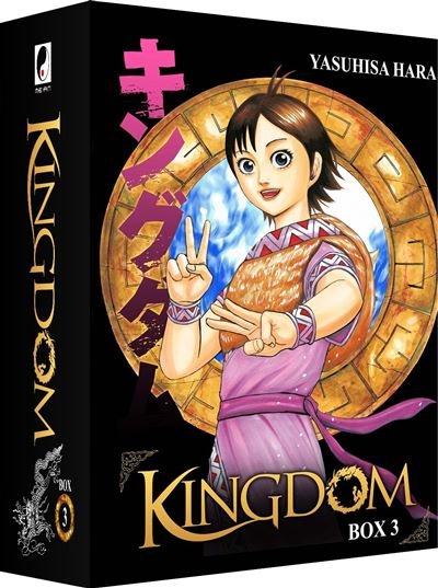 Kingdom - Partie 3 - Coffret Collector (tomes 21 à 30) - Yasuhisa Hara - Meian - Coffret - Manga