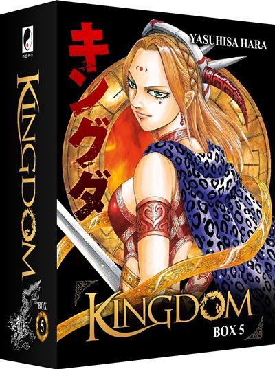 Kingdom - Partie 5 - Coffret Collector (tomes 41 à 50) - Yasuhisa Hara - Meian - Coffret - Manga