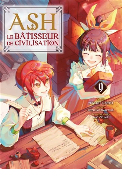 Ash, le bâtisseur de civilisation T09 - Kuroki Yoruno - Komikku - broché - Manga