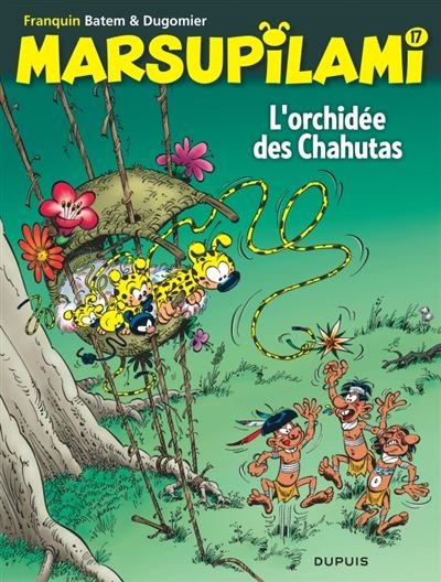 L'orchidée des Chahutas -  Franquin - Dupuis - cartonné - Bande dessinée jeunesse