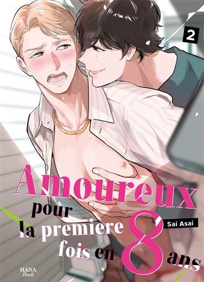 Amoureux 1ere fois en 8 ans - Tome 02 - Sai Asai - Boy's Love - broché - Manga