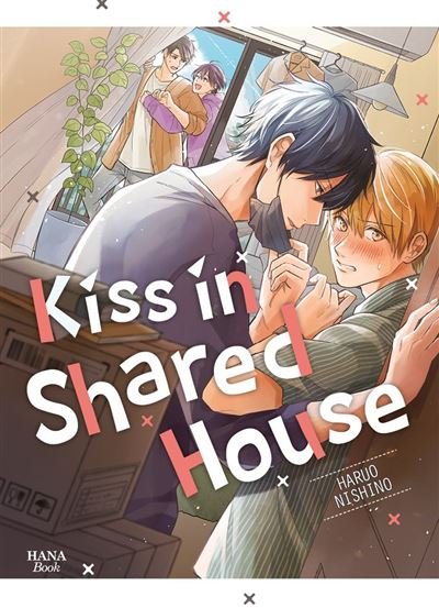 Kiss in Shared House - Haruo Nishino - Boy's Love - broché - Manga