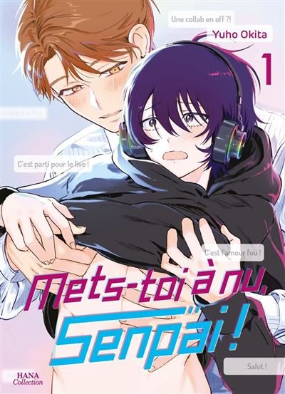 Mets-toi à nu, senpai ! - Tome 01 - Yuho Okita - Boy's Love - broché - Manga