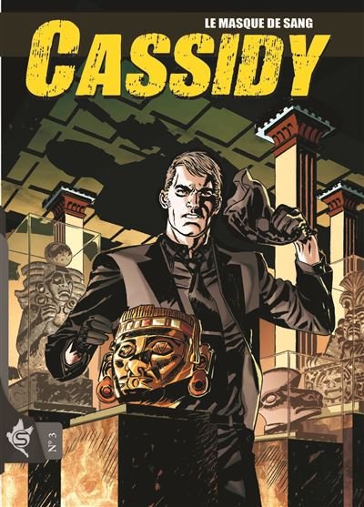 Cassidy N°3 - Le Masque de sang - Pasquale Ruju - Swikie Editions - broché - Bande dessinée