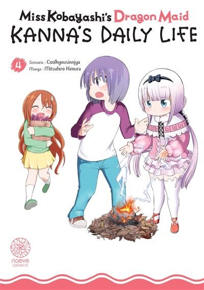 Miss Kobayashi's Dragon Maid - Kanna's Daily Life - Tome 04 - Mitsuhiro Kimura - Noeve Grafx - broché - Manga