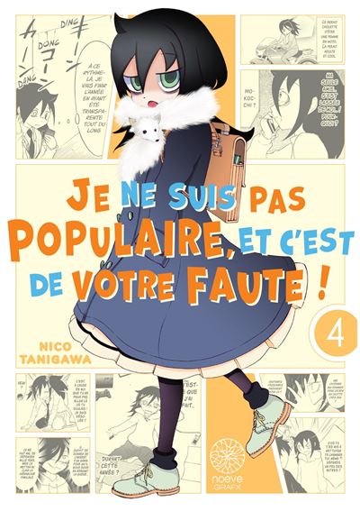 Watamote : Je ne suis pas populaire, et c'est de votre faute! - Tome 04 - Nico Tanigawa - Noeve Grafx - broché - Manga
