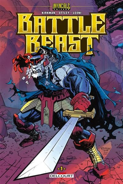 Battlebeast - Le Fauve de combat - Robert Kirkman - Delcourt - cartonné - Bande dessinée