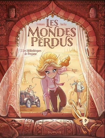 Les Mondes perdus - Tome 3 - Les bibliothèques de Pergame -  Aucha - Dupuis - ebook (ePub illustré) - Bande dessinée jeunesse