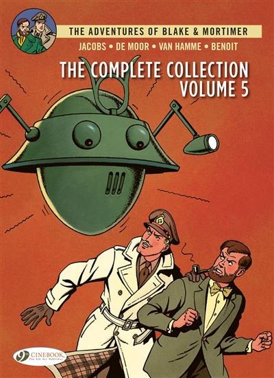 Blake & Mortimer - The Complete Collection 5 - Edgar P. Jacobs - Cinebook - relié - Bande dessinée