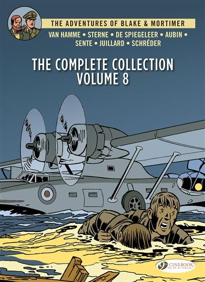 Blake & Mortimer - The Complete Collection 8 - Jean Van Hamme - Cinebook - relié - Bande dessinée