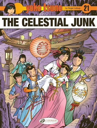 Yoko Tsuno Vol. 21 - The Celestial Junk - Roger Leloup - Cinebook - relié - Bande dessinée