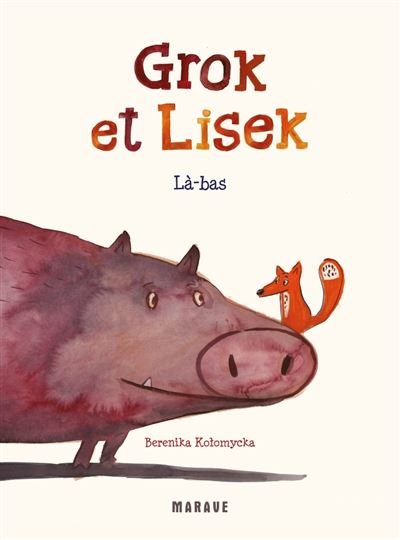 Grok et Lisek - Là-bas - Berenika Kolomycka - Pere Fouettard Editions - cartonné - Bande dessinée jeunesse