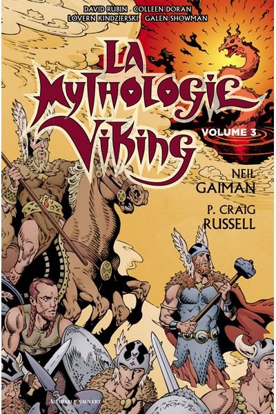 La Mythologie viking Bd3 - Neil Gaiman - Au diable vauvert - cartonné - Comics