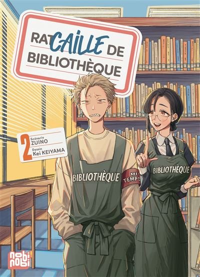 Racaille de bibliothèque T02 - Kei Keiyama - Nobi Nobi - broché - Manga