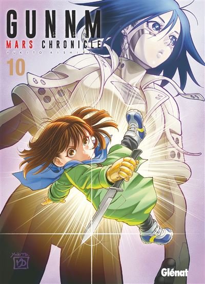 Gunnm Mars Chronicle - Tome 10 - Yukito Kishiro - Glénat - broché - Manga