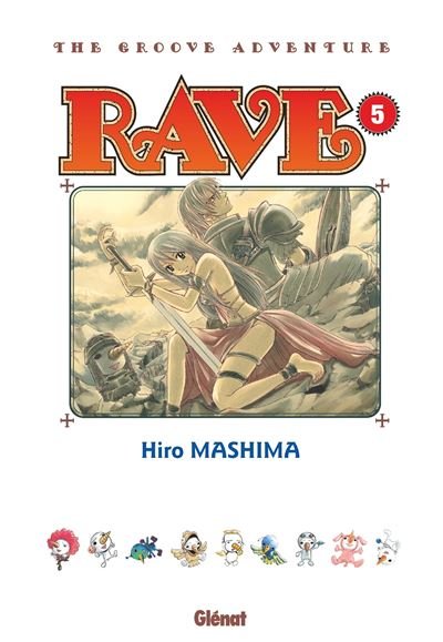 Rave - Édition originale - Tome 05 - Hiro Mashima - Glénat - broché - Manga