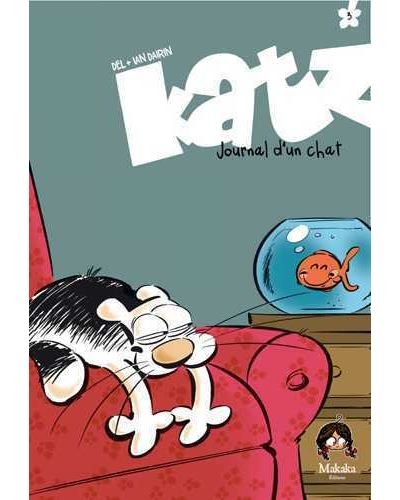 Katz - Journal d'un chat - Ian Dairin - Makaka - broché - Bande dessinée