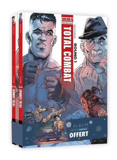 Total combat - pack promo - vol. 01 + vol. 02 - édition limitée - Jack Manini - Bamboo Eds - Coffret - Bande dessinée