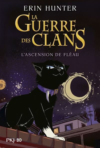 La Guerre des Clans - BD : L'ascension de Fléau - Erin Hunter - Pocket Jeunesse - ebook (ePub) - Bande dessinée jeunesse