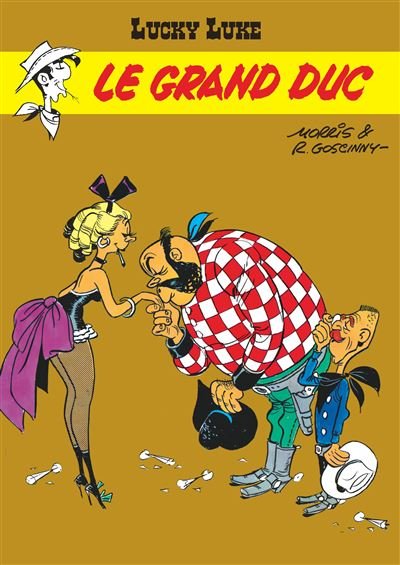 Lucky Luke - Tome 9 - Le Grand Duc - René Goscinny - Lucky Comics - broché - Bande dessinée