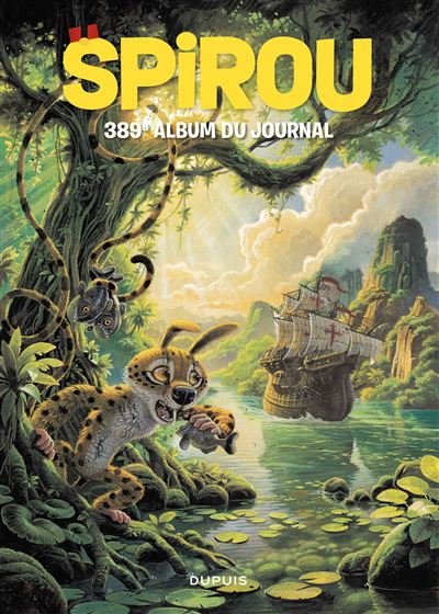 Recueil Spirou - Tome 389 -  Collectif - Dupuis - cartonné - Bande dessinée